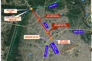 TP.HCM chốt thời điểm khởi công mở rộng Quốc lộ 22 nối với Tây Ninh