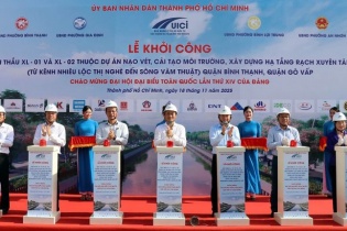 TP.HCM khởi công 2 gói thầu cuối cùng dự án rạch Xuyên Tâm, hoàn thành năm 2028