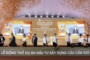 TP.HCM động thổ xây dựng cầu Cần Giờ và cầu Phú Mỹ 2