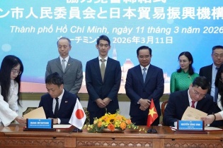 TP.HCM ký kết hợp tác với JETRO, thúc đẩy dòng vốn đầu tư từ Nhật Bản
