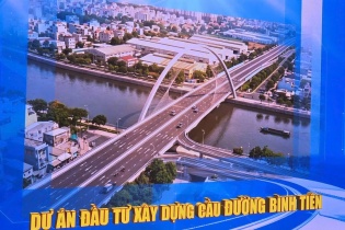 Khởi công dự án cầu đường Bình Tiên mở trục kết nối chiến lược phía Nam TP.HCM