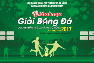 Sắp khởi tranh giải bóng đá Doanh nhân trẻ Đà Nẵng mở rộng lần thứ VIII