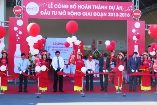 Coca-cola hoàn thành gói đầu tư mở rộng 300 triệu USD tại Việt Nam