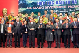 Thủ tướng kỳ vọng Hà Giang sẽ là nơi dừng chân của nhiều doanh nghiệp tầm cỡ