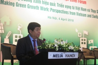 Việt Nam hợp tác với Thụy Sỹ thúc đẩy tăng trưởng xanh