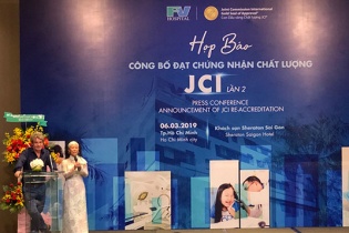 Bệnh viện FV nhận chứng nhận chuẩn quốc tế JCI lần 2