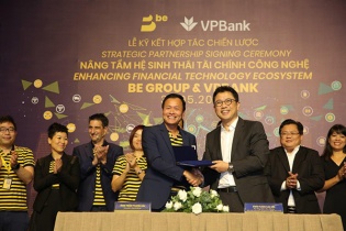 Be bắt tay VP Bank xây dựng hệ sinh thái BeFinancial