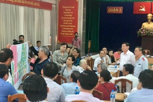 TP.HCM họp bất thường về chính sách bồi thường cho người dân khu 4,3 ha Khu đô thị mới Thủ Thiêm
