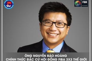 Doanh nhân Nguyễn Bảo Hoàng trúng cử Ủy viên Hội đồng Bóng rổ 3X3 của Liên đoàn Bóng rổ thế giới