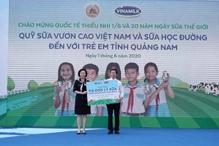 Vinamilk: Doanh thu nội địa và xuất khẩu quý II tăng trưởng ở mức 2 con số trong