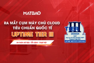 Mắt Bão ra mắt cụm máy chủ Cloud tiêu chuẩn quốc tế Uptime Tier III