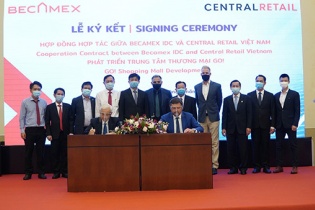 Becamex IDC và Central Retail Vietnam hợp tác phát triển Trung tâm thương mại Go! tại Bình Dương