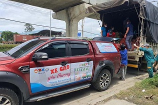 TP.HCM: Gần 40 doanh nhân tham gia đội caravan tình nguyện hỗ trợ chống dịch 