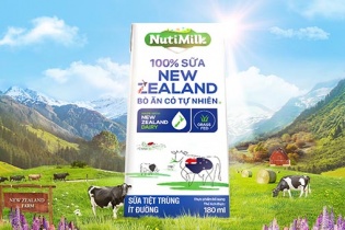 Nutifood hợp tác đưa 100% sữa New Zealand bò ăn cỏ tự nhiên về Việt Nam