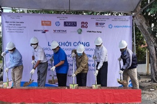 BASF và khách hàng xây dựng ngôi trường thứ 6 tại vùng sâu, vùng xa 