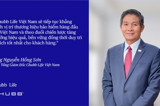 Ông Nguyễn Hồng Sơn được bổ nhiệm làm Tổng giám đốc Chubb Life Việt Nam