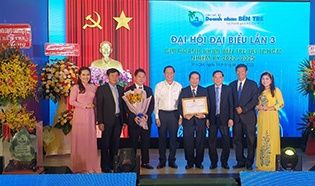 Ông Huỳnh Kỳ Trân là Chủ tịch CLB Doanh nhân Bến Tre tại TP.HCM nhiệm kỳ 2022-2025