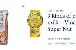 Bộ đôi sữa tươi - sữa hạt Vinamilk chinh phục chuyên gia thực phẩm hàng đầu thế giới