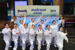 Vinamilk Sure Prevent Gold đồng hành thăm khám sức khỏe miễn phí cho người cao tuổi