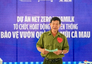Khi người dân Đất Mũi chung tay cùng Vinamilk phát triển những cánh rừng Net Zero