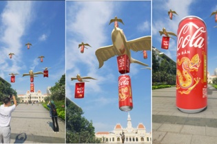 “Độc lạ” năm mới: Phố đi bộ Nguyễn Huệ xuất hiện “cánh én vàng chở Xuân” khổng lồ