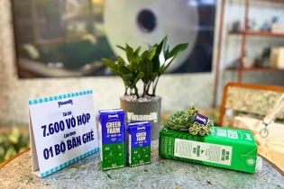 Ấn tượng với trải nghiệm “xanh” được Vinamilk mang đến ngày hội Việt Nam Xanh