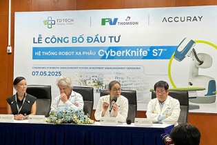 Bệnh viện FV đầu tư 8 triệu USD cho hệ thống xạ phẫu Robot tích hợp AI