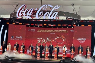 Coca-Cola khánh thành nhà máy công suất 1 tỷ lít/năm