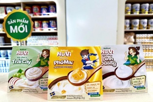 NuVi Sữa chua tiệt trùng phô mai vị Hokkaido Cheese - dinh dưỡng tiện lợi cho bé mỗi ngày