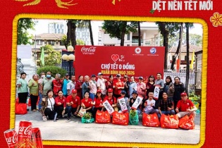 Chợ Tết 0 Đồng của Coca-Cola mang niềm vui rộn ràng đến hàng ngàn người dịp cận Tết