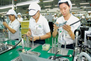 Doanh nghiệp FDI xuất siêu 873 triệu USD trong quý I/2015
