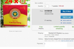 Tây "phát sốt" với Cao Sao Vàng