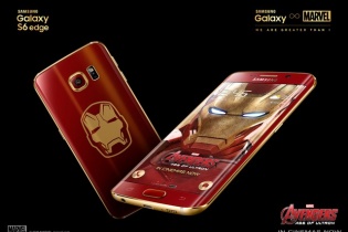 Galaxy S6 edge có thêm bản Iron Man tuyệt đẹp 