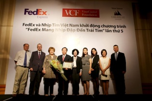 FedEx tài trợ 540 triệu đồng cho chương trình “Nhịp Tim Việt Nam"