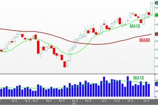 VN-Index có thể tiếp cận mốc 630 điểm