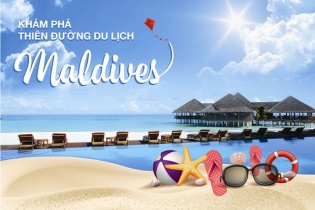 Gửi tiết kiệm tại Techcombank - khám phá thiên đường du lịch Maldives