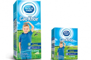 FrieslandCampina Việt Nam ra mắt sữa nước Dutch Lady Cao Khỏe