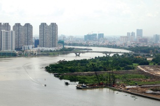 Hàng tỷ USD đang đổ vào Khu đô thị Thủ Thiêm