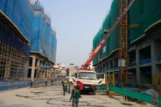 GP.Invest mời khách hàng thăm quan công trường Tràng An Complex