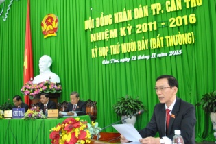 Ông Võ Thành Thống được bầu làm Chủ tịch UBND TP. Cần Thơ