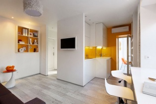 Căn hộ tí hon 22 m2 biết bố trí vẫn rộng rãi