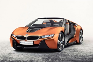 BMW i8 Spyder concept lộ diện tại CES 2016