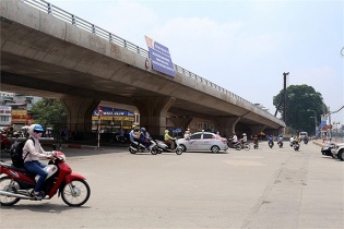 Thông xe kỹ thuật 6,4 km đường vành đai 2 đoạn Nhật Tân - Cầu Giấy