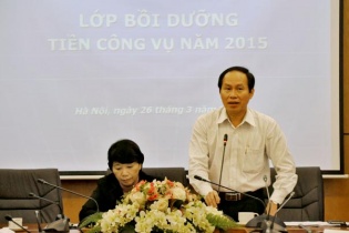 Một Vụ trưởng của Bộ Tư pháp được bổ nhiệm làm Hiệu trưởng Đại học Luật Hà Nội