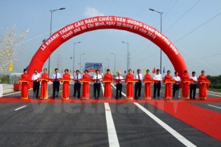 Thông xe cầu Rạch Chiếc trên đường Vành đai phía Đông TP.HCM