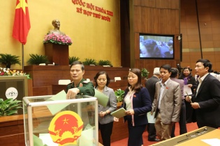 Bỏ phiếu bầu Chủ tịch nước, Thủ tướng, Chủ tịch Quốc hội vào tháng 4/2016