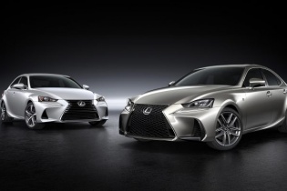 Lexus IS 2017 trình làng với thiết kế cải tiến