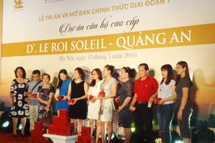 Tân Hoàng Minh tri ân khách mua căn hộ D’. Le Roi Soleil - Quảng An