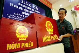 Chùm ảnh trước ngày bầu cử trên khắp các tuyến phố Thủ đô