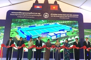 Vinamilk khánh thành nhà máy sữa trị giá 23 triệu USD tại Campuchia